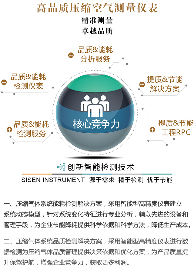 高品質(zhì)壓縮空氣測量?jì)x表