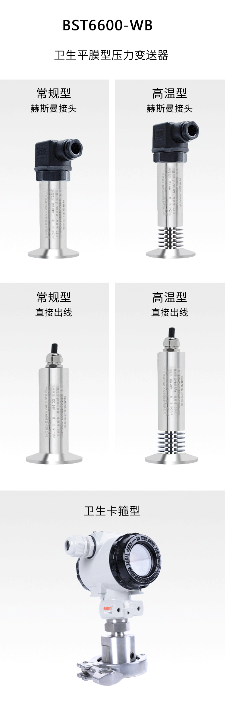 BST6600-WB衛生平面膜片